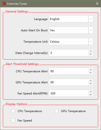 Enermax-Tuner-Software